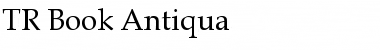 Download TR Book Antiqua Font Download TR Book Antiqua Font