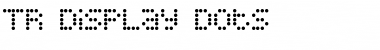 Download TR Display Dots Font Download TR Display Dots Font