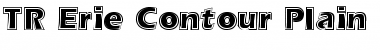 Download TR Erie Contour Font Download TR Erie Contour Font