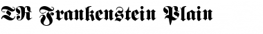 Download TR Frankenstein Font Download TR Frankenstein Font