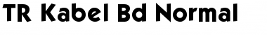 Download TR Kabel Bd Font Download TR Kabel Bd Font