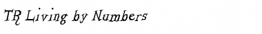Download TR Living by Numbers Font Download TR Living by Numbers Font