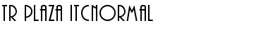 Download TR Plaza Font Download TR Plaza Font