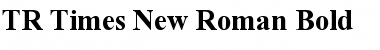 Download TR Times New Roman Font