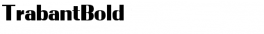 Download TrabantBold Font Download TrabantBold Font