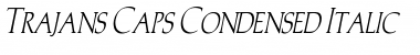 Trajan'sCapsCondensed Italic Font