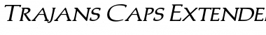 Download Trajan'sCapsExtended Font Download Trajan'sCapsExtended Font