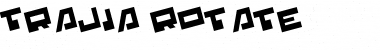 Download Trajia Rotate Font Download Trajia Rotate Font