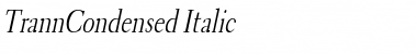 Download TrannCondensed Font Download TrannCondensed Font