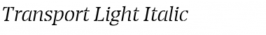 Download Transport Light Font