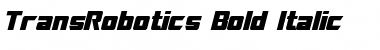 Download TransRobotics Font Download TransRobotics Font