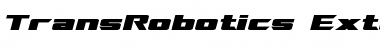 Download TransRobotics Extended Font Download TransRobotics Extended Font