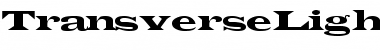 Download TransverseLightSSK Font Download TransverseLightSSK Font