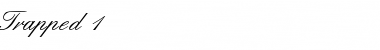 Download Trapped 1 Font Download Trapped 1 Font
