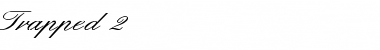 Download Trapped 2 Font Download Trapped 2 Font