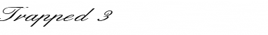 Download Trapped 3 Font Download Trapped 3 Font