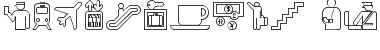 Download Travelcons Outline Font Download Travelcons Outline Font