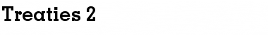 Download Treaties 2 Font Download Treaties 2 Font