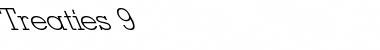 Download Treaties 9 Font Download Treaties 9 Font