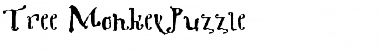 Tree MonkeyPuzzle Font