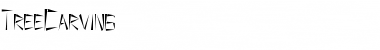 Download TreeCarving Font Download TreeCarving Font