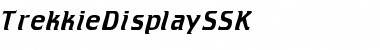 Download TrekkieDisplaySSK Font Download TrekkieDisplaySSK Font