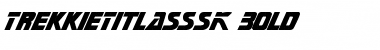 Download TrekkieTitlasSSK Font Download TrekkieTitlasSSK Font
