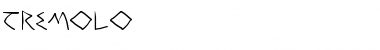 Download Tremolo Font Download Tremolo Font