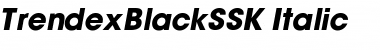 Download TrendexBlackSSK Font Download TrendexBlackSSK Font