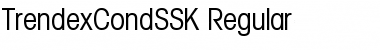 TrendexCondSSK Regular Font