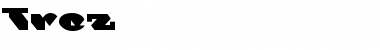Download Trez Font Download Trez Font