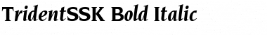 Download TridentSSK Font Download TridentSSK Font
