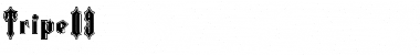 Download Tripe09 Font Download Tripe09 Font