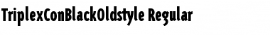 Download TriplexConBlackOldstyle Font Download TriplexConBlackOldstyle Font