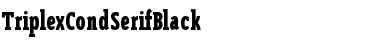 Download TriplexCondSerifBlack Font Download TriplexCondSerifBlack Font