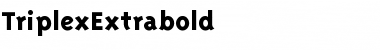 Download TriplexExtrabold Font Download TriplexExtrabold Font