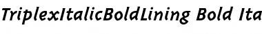 Download TriplexItalicBoldLining Font Download TriplexItalicBoldLining Font