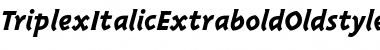 Download TriplexItalicExtraboldOldstyle Font Download TriplexItalicExtraboldOldstyle Font