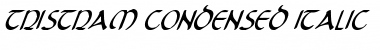 Download Tristram Condensed Italic Font Download Tristram Condensed Italic Font