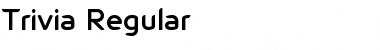 Download Trivia-Regular Font Download Trivia-Regular Font