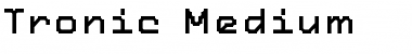 Tronic-Medium Regular Font