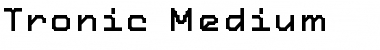 Download Tronic-Medium Font Download Tronic-Medium Font