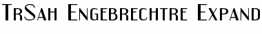 TrSah Engebrechtre Expanded Regular Font