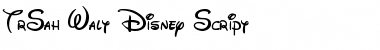 Download TrSah Walt Disney Script Font Download TrSah Walt Disney Script Font