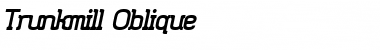Download Trunkmill Font Download Trunkmill Font