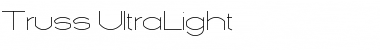 Truss UltraLight Font