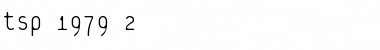 Download tsp 1979 2 Font Download tsp 1979 2 Font