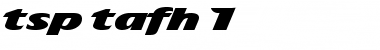 Download tsp tafh 1 Font Download tsp tafh 1 Font