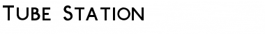 Download Tube Station Font Download Tube Station Font