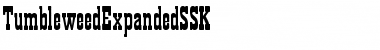 TumbleweedExpandedSSK Regular Font